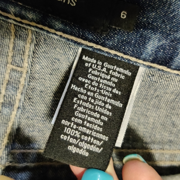 Calvin Klein Jeans Bootcut 100% Cotton Denim Jeans - Picture 7 of 14